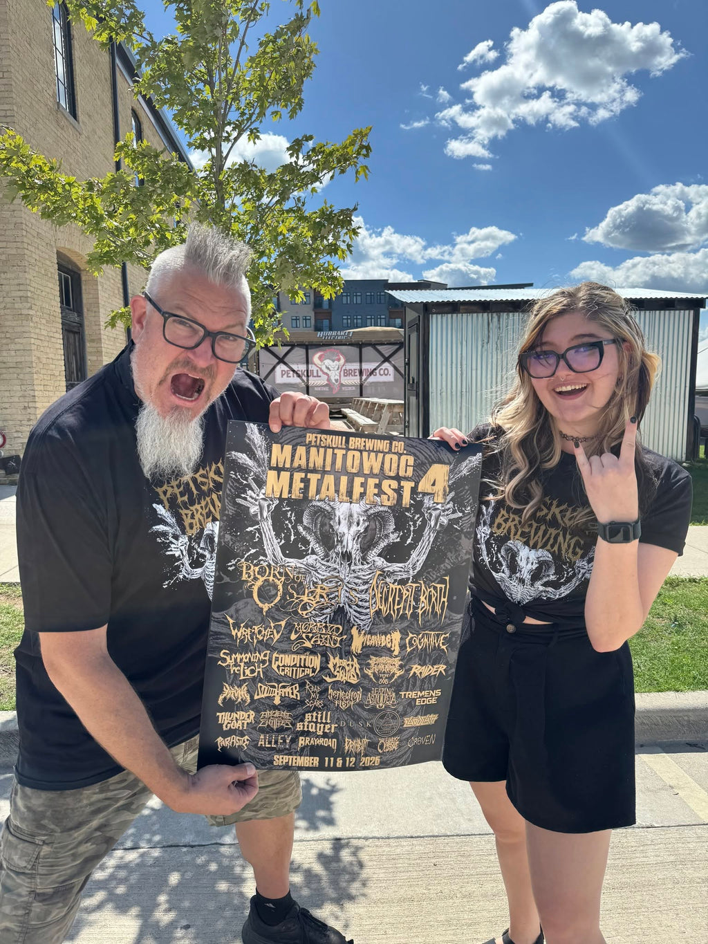 Manitowoc Metalfest 4 Poster
