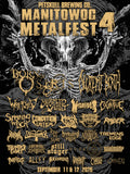 Manitowoc Metalfest 4 Poster